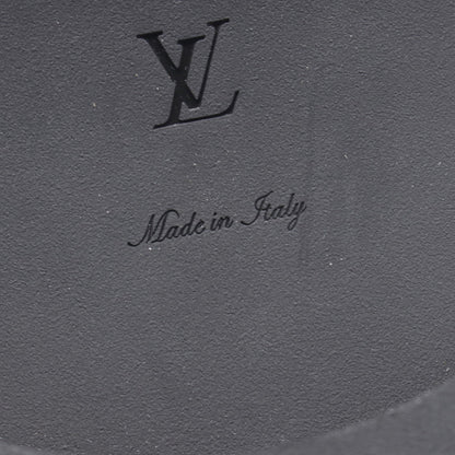 アカデミーライン チェーン ローファー レザー ネイビー ルイヴィトン シューズ LOUIS VUITTON