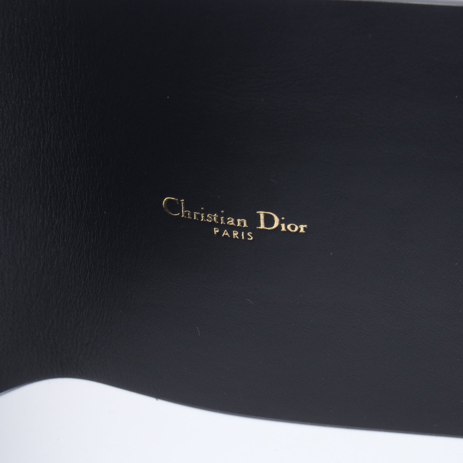 ロゴ ベルト レザー ブラック クリスチャンディオール 財布・小物 Christian Dior