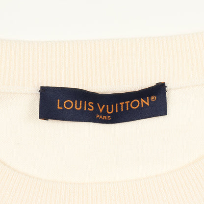 シスルインターシャ プルオーバー ニット ウール オフホワイト マルチカラー ルイヴィトン トップス LOUIS VUITTON