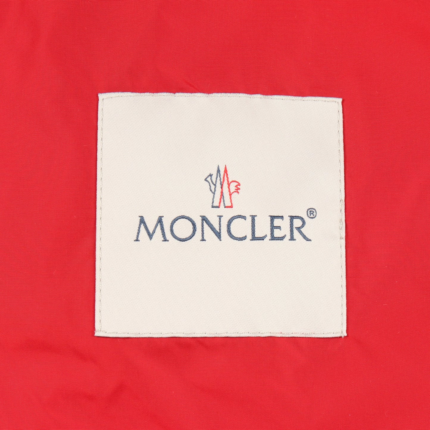 MASSEREAU フード付き ナイロンジャケット ナイロン レッド モンクレール アウター MONCLER