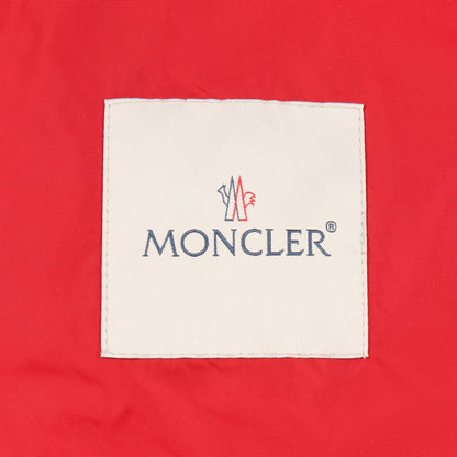 MASSEREAU フード付き ナイロンジャケット ナイロン レッド モンクレール アウター MONCLER