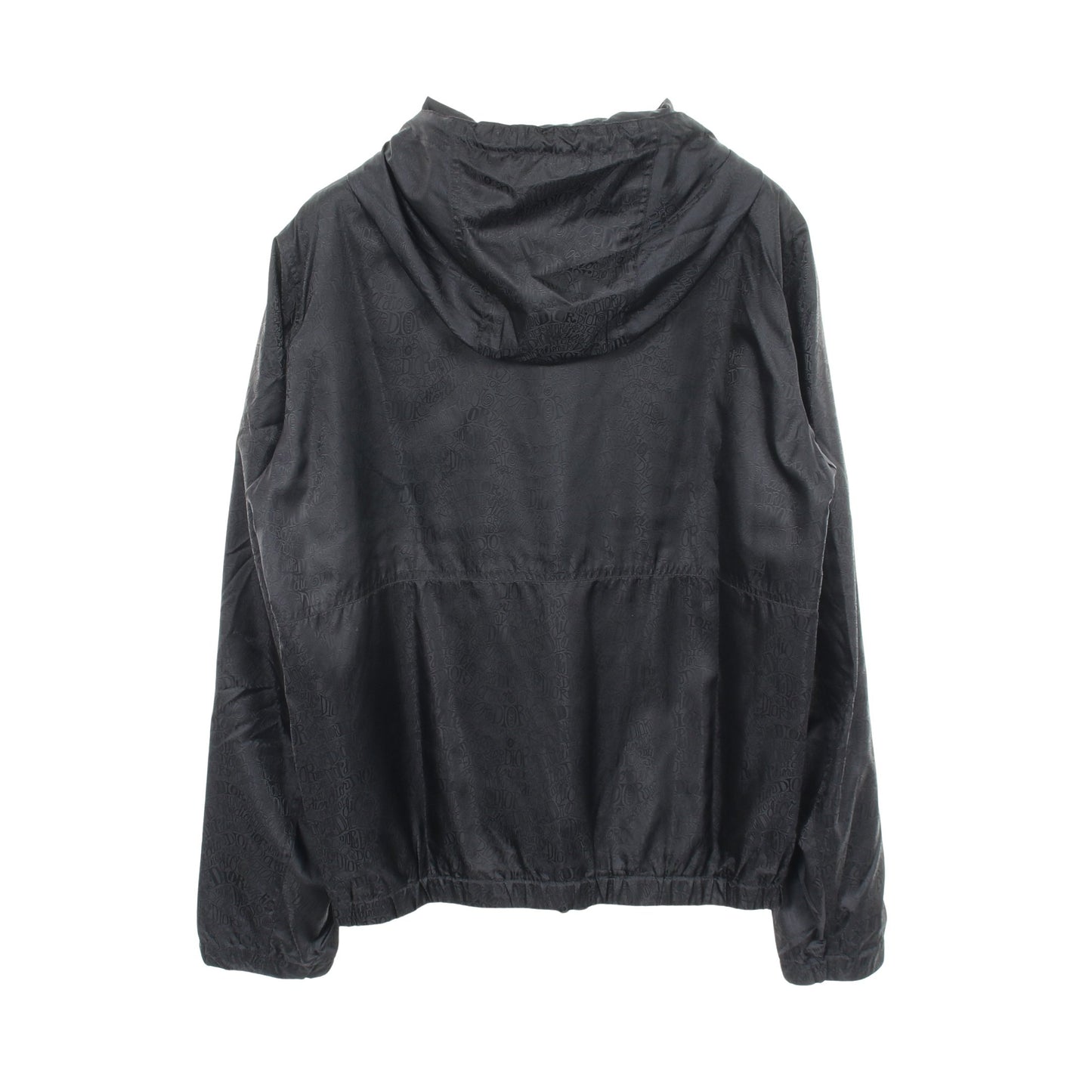 DIOR × SHAWN SUTSSY ロゴ総柄 ジャケット マウンテンパーカー ナイロン ブラック ディオール アウター DIOR