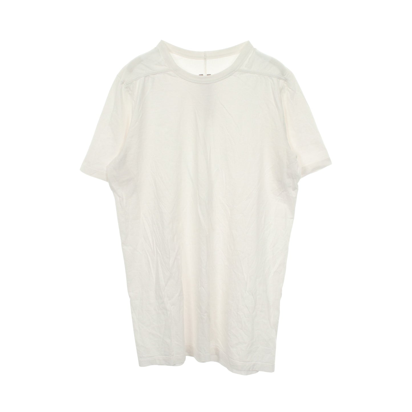 クルーネック 半袖Tシャツ コットン ホワイト リックオウエンス トップス Rick Owens