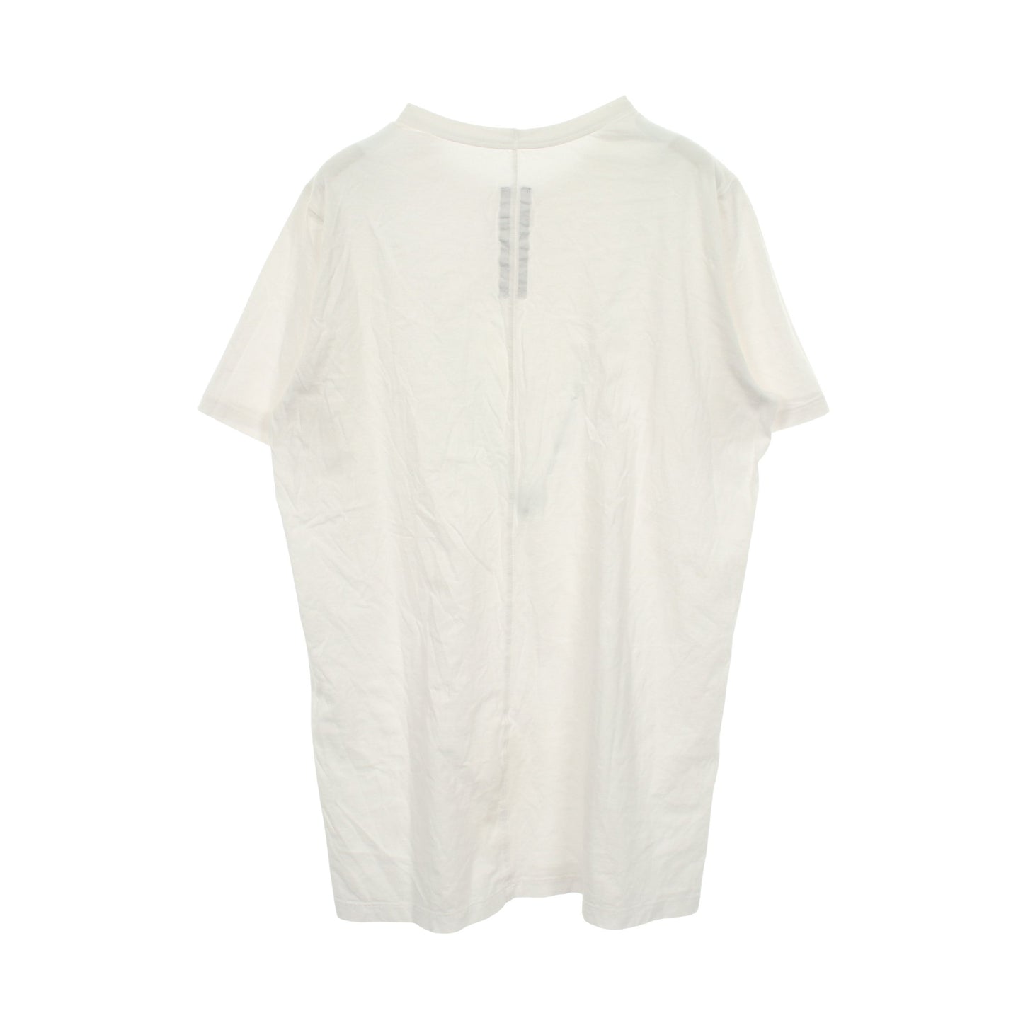 クルーネック 半袖Tシャツ コットン ホワイト リックオウエンス トップス Rick Owens