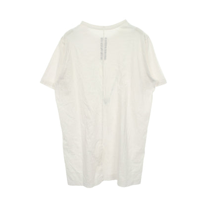 クルーネック 半袖Tシャツ コットン ホワイト リックオウエンス トップス Rick Owens