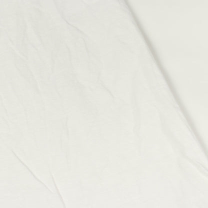 クルーネック 半袖Tシャツ コットン ホワイト リックオウエンス トップス Rick Owens