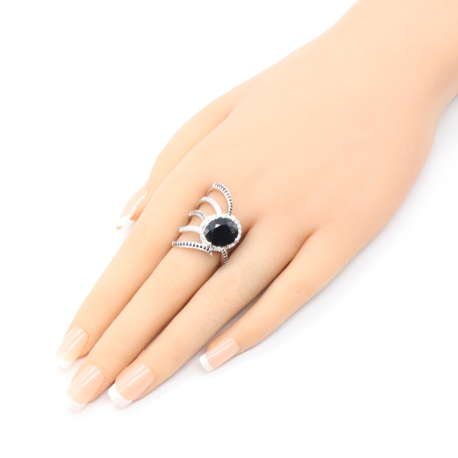 K18WG サファイヤ　リング　4ct ダイヤリング 鑑別付 Shop KUBOTA / サファイア0.85ct ダイヤモンド0.45ct K18WG リング