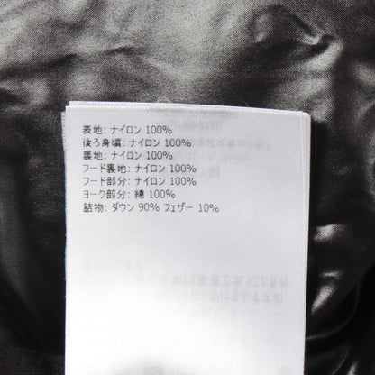 CHOUELLE キッズ ダウンジャケット ナイロン ブラック モンクレール アウター MONCLER