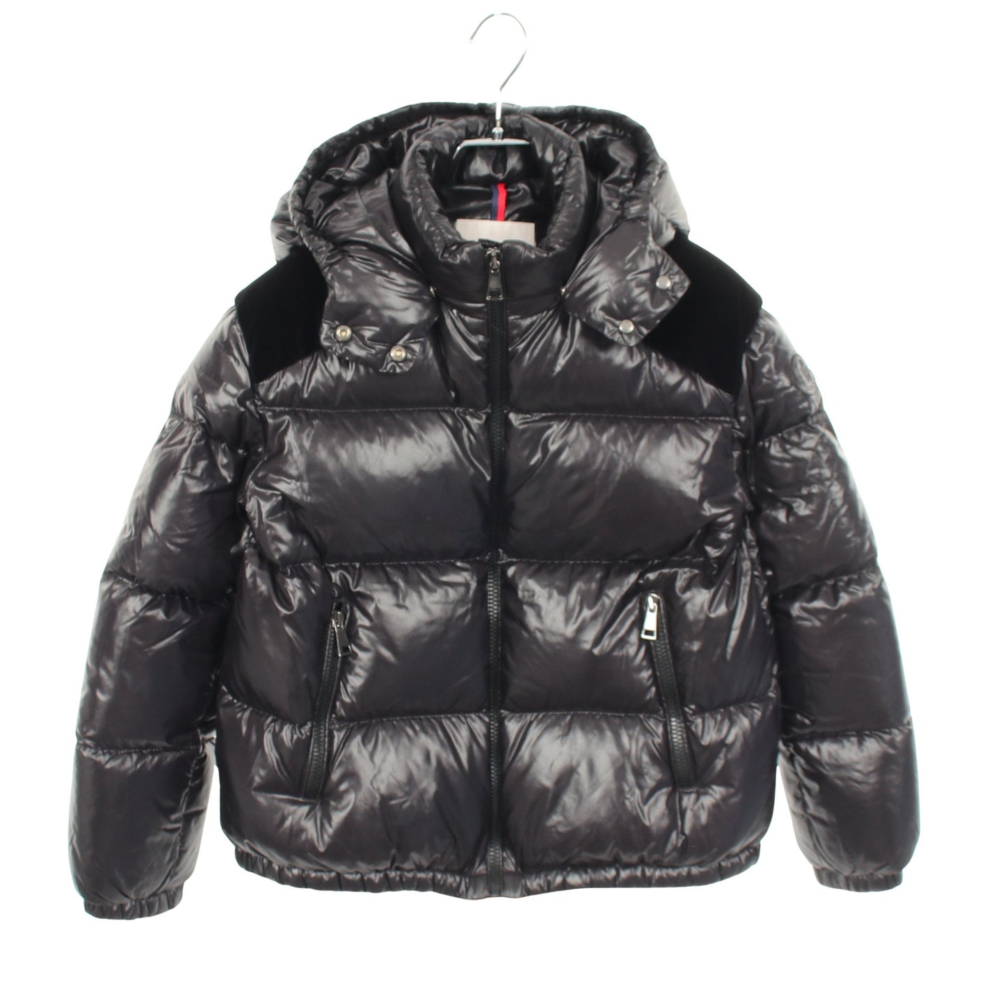CHOUELLE キッズ ダウンジャケット ナイロン ブラック モンクレール アウター MONCLER