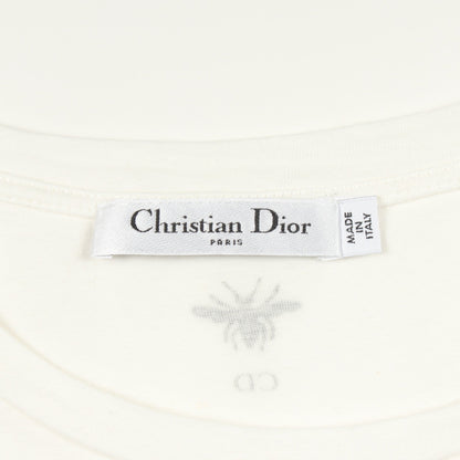 ロゴプリント 半袖Tシャツ コットン ホワイト クリスチャンディオール トップス Christian Dior