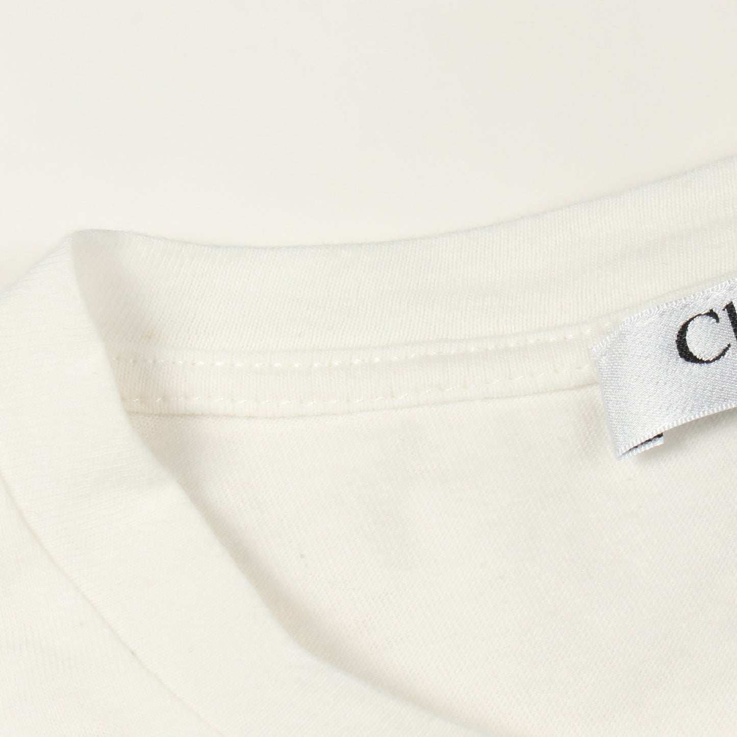 ロゴプリント 半袖Tシャツ コットン ホワイト クリスチャンディオール トップス Christian Dior