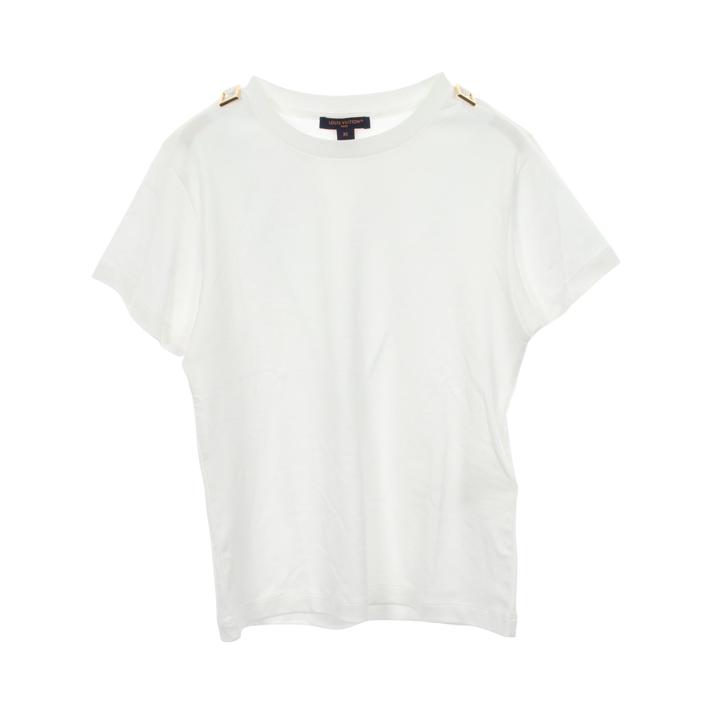 モノグラム スカーフ 半袖Tシャツ コットン ホワイト ルイヴィトン トップス LOUIS VUITTON