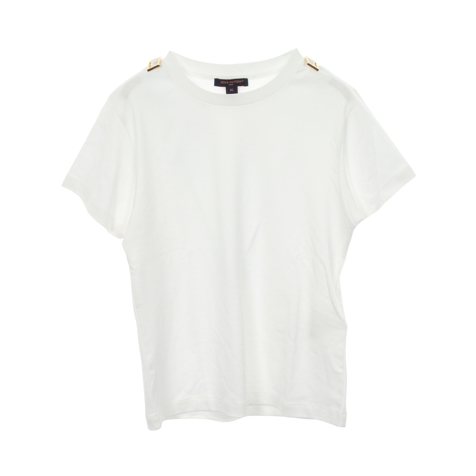 モノグラム スカーフ 半袖Tシャツ コットン ホワイト ルイヴィトン トップス LOUIS VUITTON