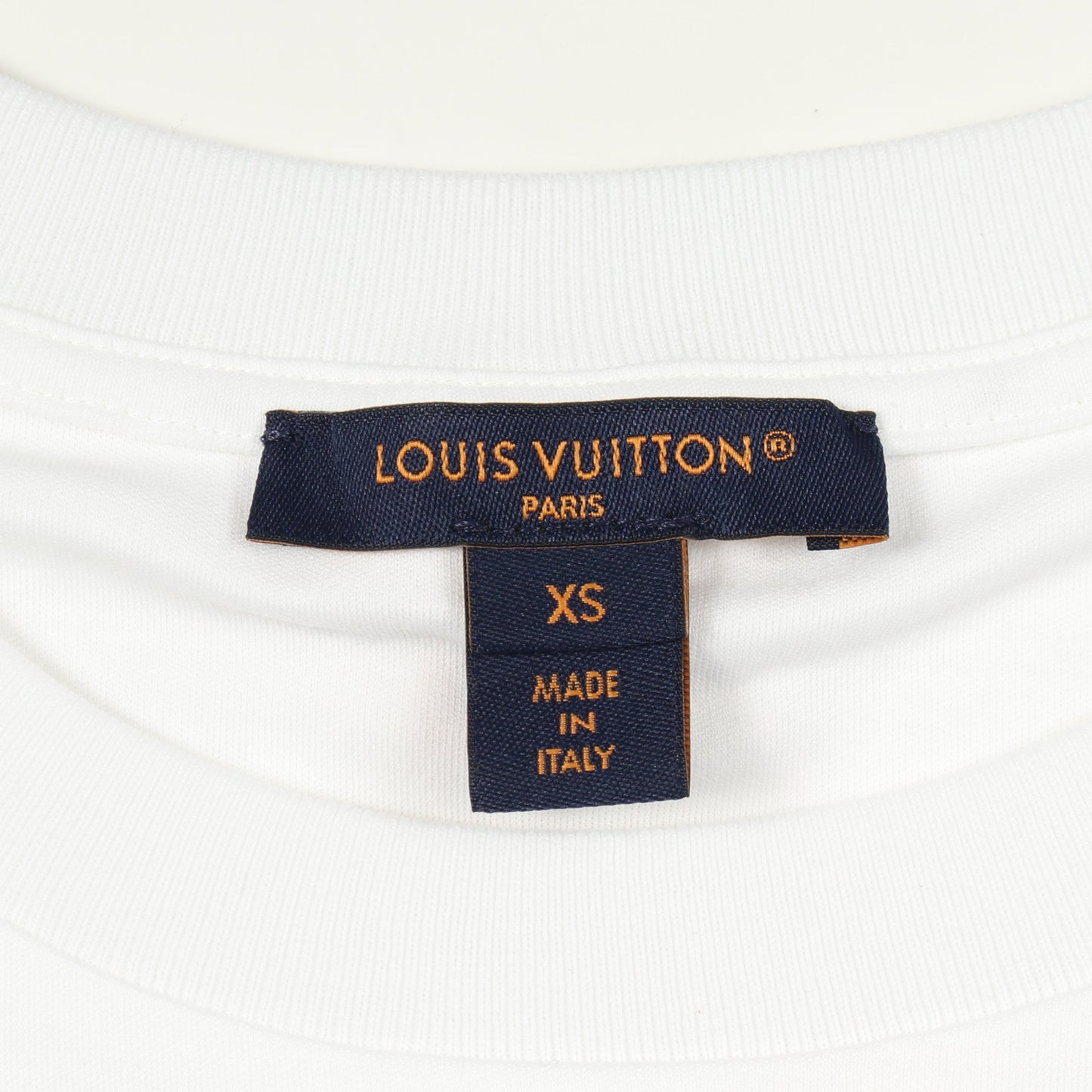 モノグラム スカーフ 半袖Tシャツ コットン ホワイト ルイヴィトン トップス LOUIS VUITTON