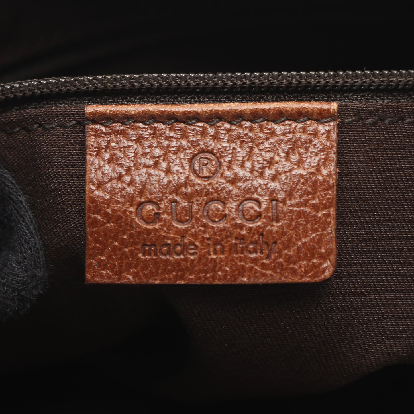 アビー インターロッキングG ハンドバッグ トートバッグ デニム レザー ネイビー ブラウン グッチ バッグ GUCCI