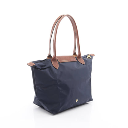 LE PLIAGE ORIGINAL M ル プリアージュ オリジナル M ショルダーバッグ トートバッグ キャンバス レザー ネイビー ブラウン ロンシャン バッグ LONGCHAMP