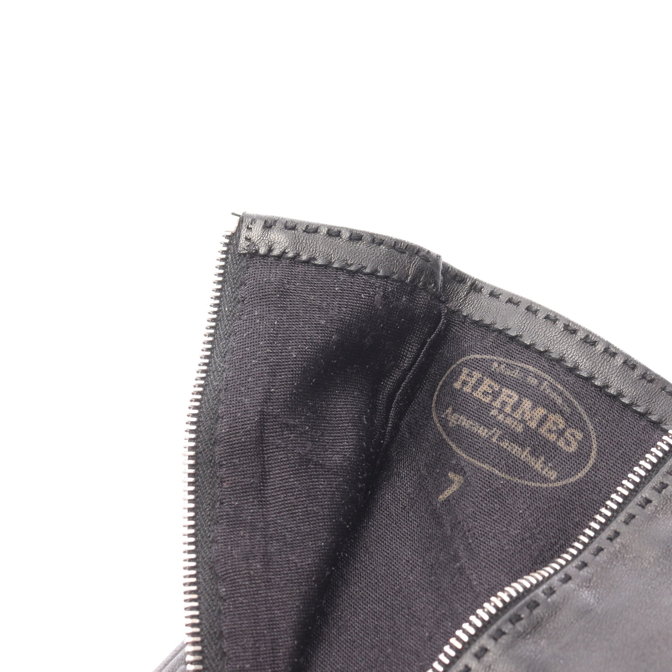 手袋 グローブ レザー ブラック シルバー金具 エルメス – RECLO