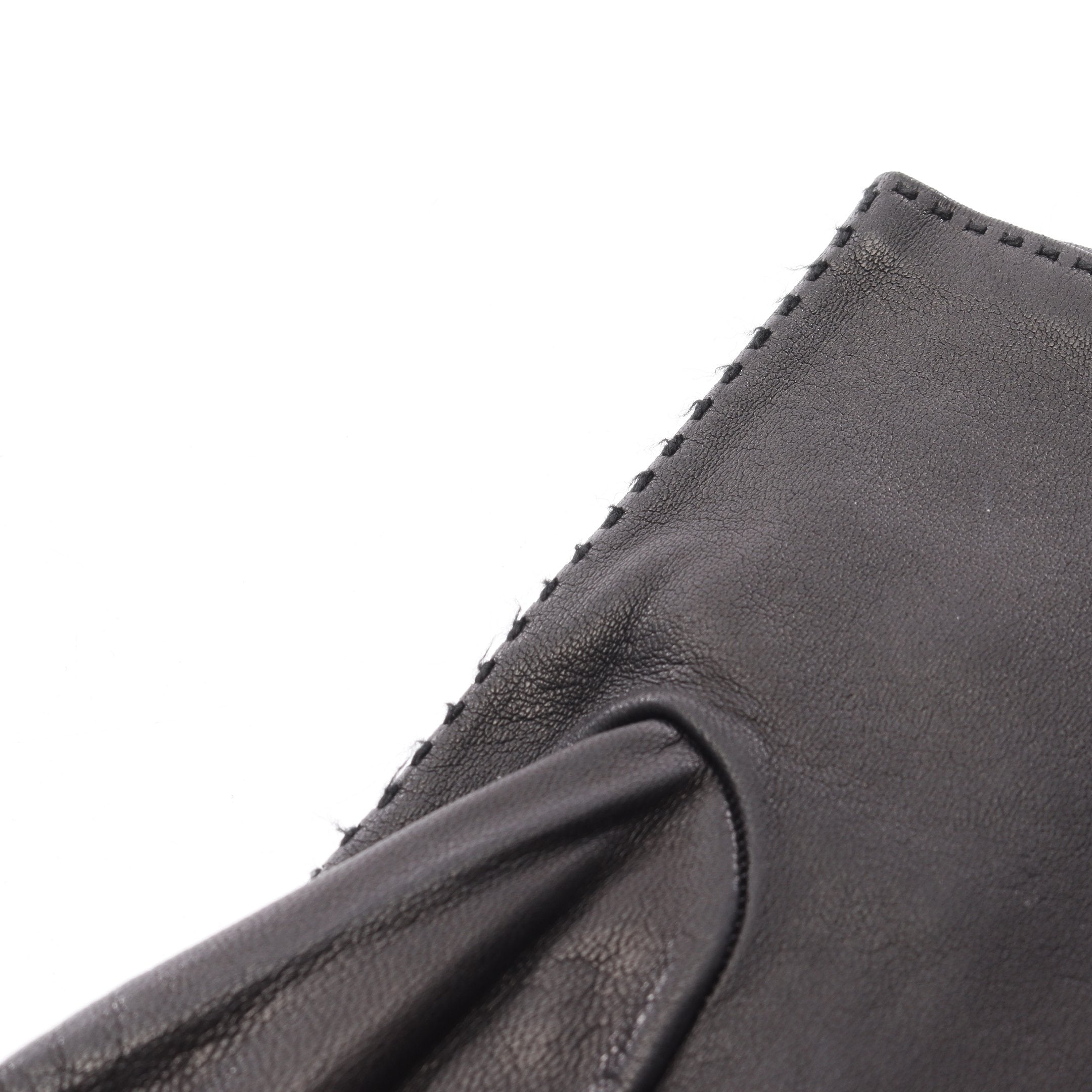 手袋 グローブ レザー ブラック シルバー金具 エルメス – RECLO