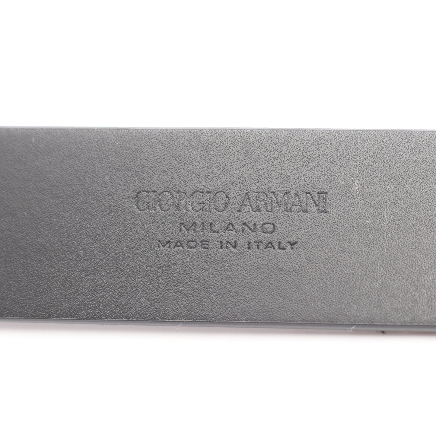 ベルト スエード ブラック ジョルジオアルマーニ 財布・小物 GIORGIO ARMANI