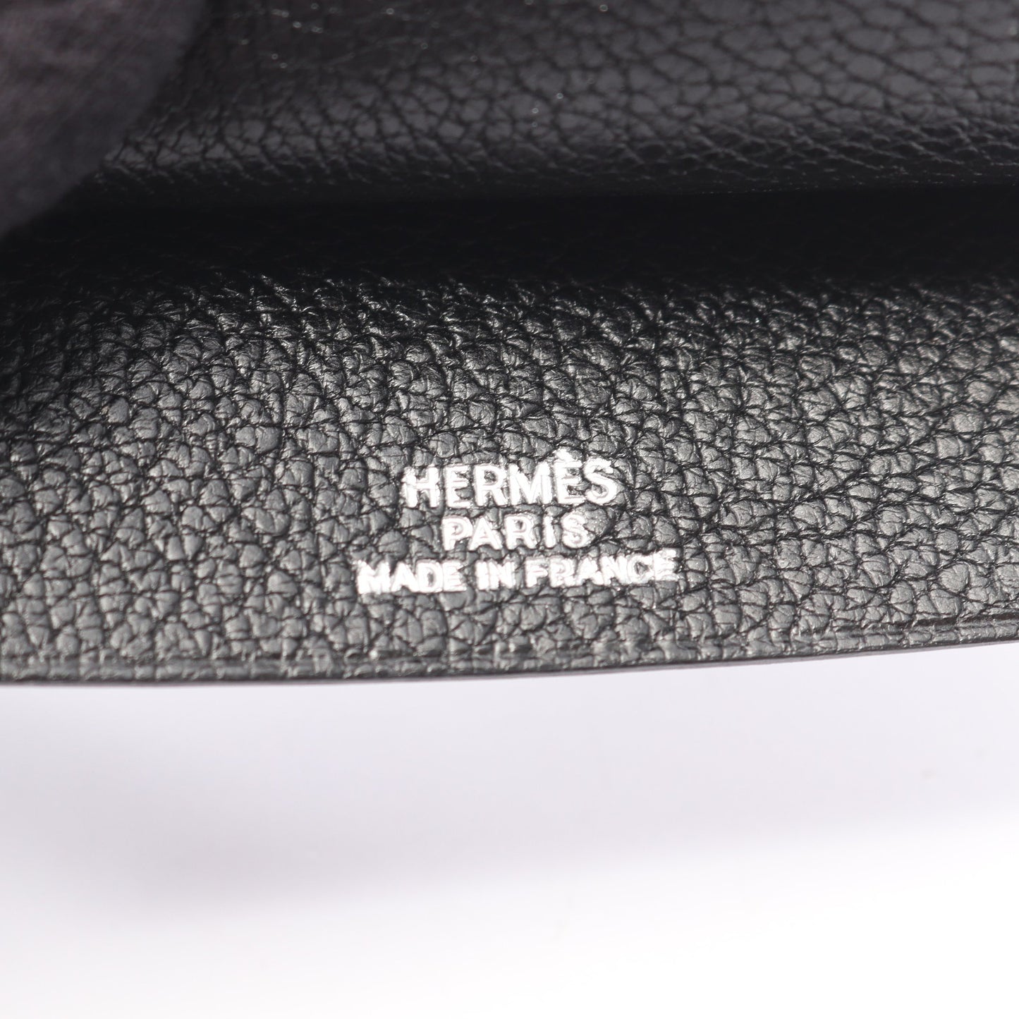 ロングネックレス クロシェット ネックレス レザー ボックスカーフ ブラック エルメス アクセサリー HERMES