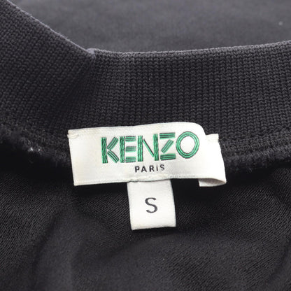 タイガー 刺繍 半袖 ワンピース ブラック イエロー ケンゾー ワンピース KENZO