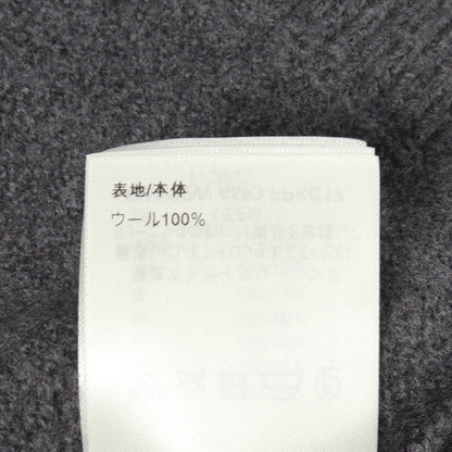 コンパクト ニット クロップド カーディガン ウール グレー ルイヴィトン トップス LOUIS VUITTON