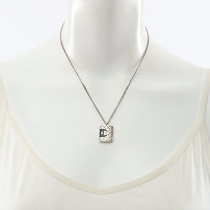 カンボンライン ネックレス シルバー ブラック 05C シャネル アクセサリー CHANEL