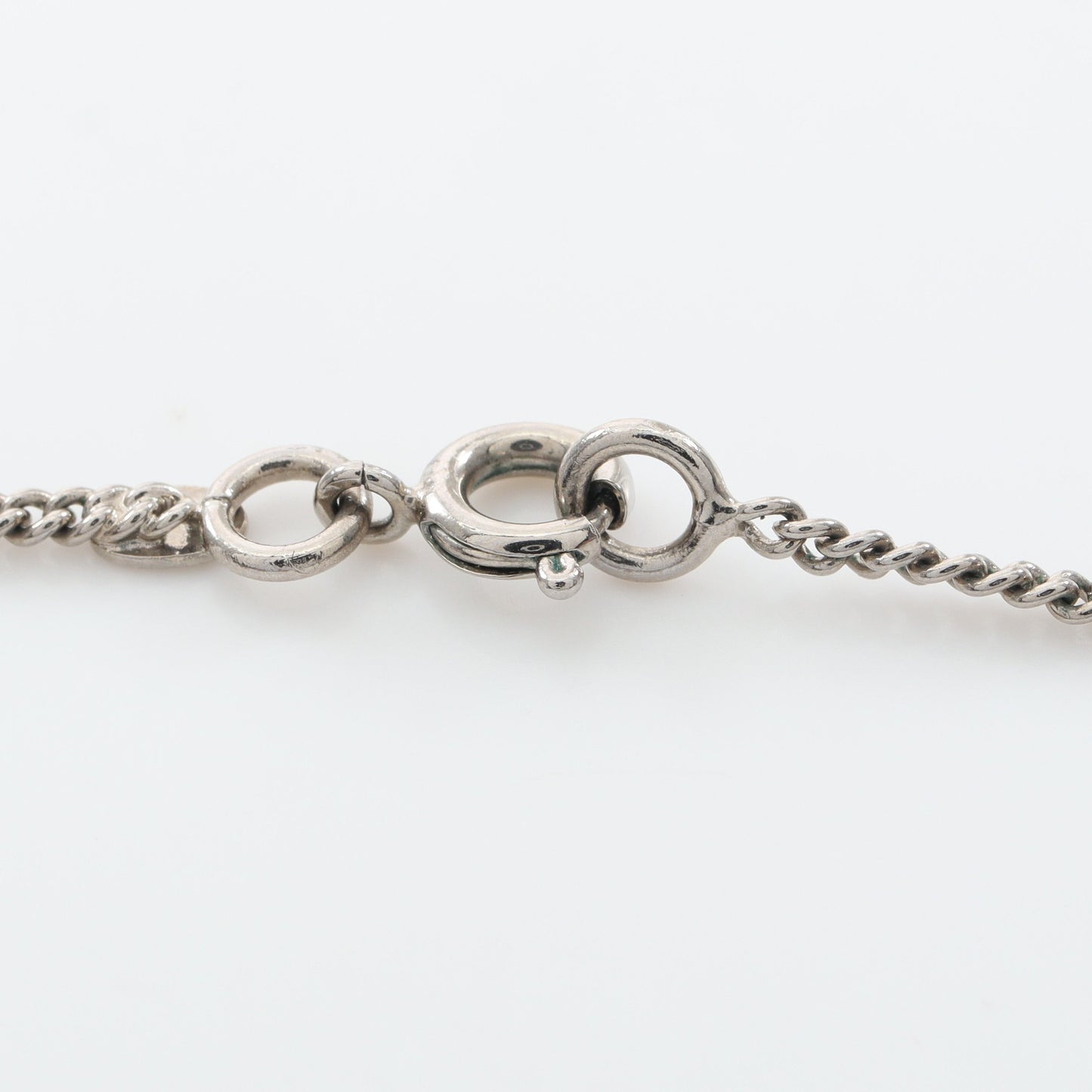 カンボンライン ネックレス シルバー ブラック 05C シャネル アクセサリー CHANEL