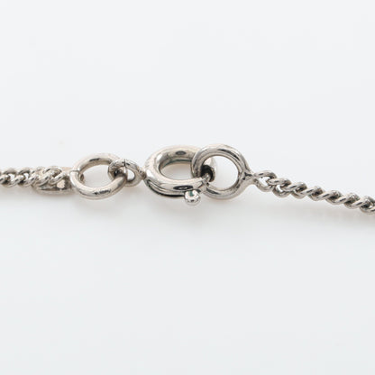 カンボンライン ネックレス シルバー ブラック 05C シャネル アクセサリー CHANEL