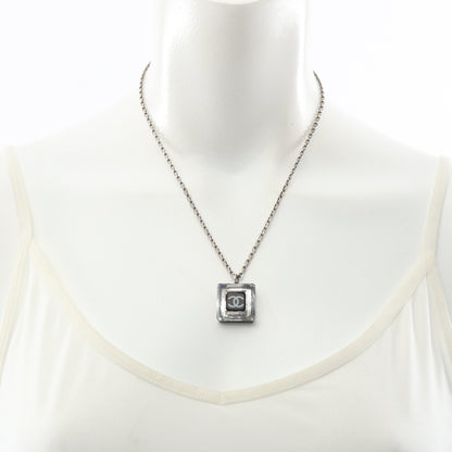 ココマーク ネックレス クリスタル ブラック クリア 08A シャネル アクセサリー CHANEL