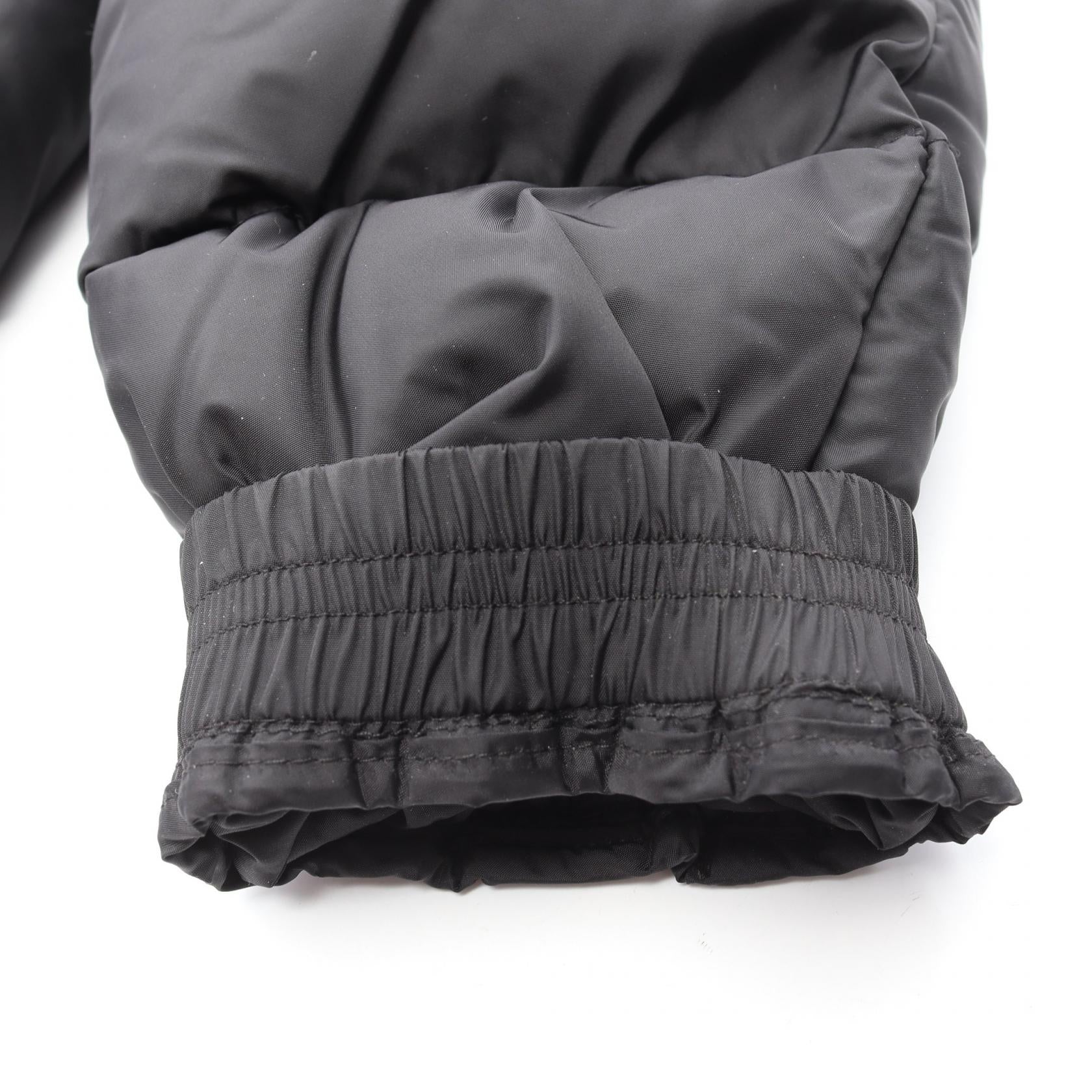 AITON アイトン フード付き ダウンジャケット ナイロン ブラック モンクレール アウター MONCLER