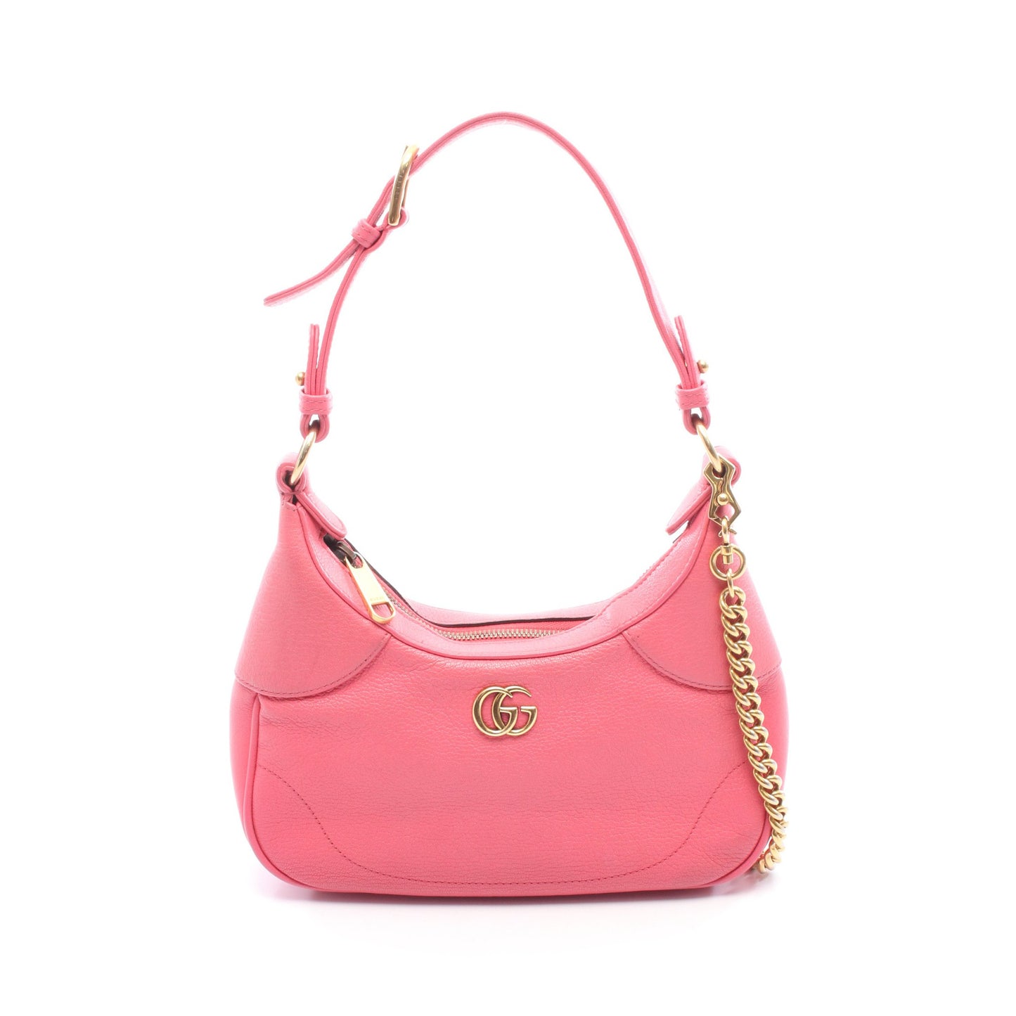アフロディーテ スモール ショルダーバッグ レザー ピンク グッチ バッグ GUCCI