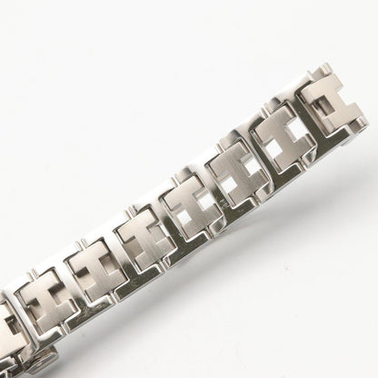 クリッパー レディース 腕時計 クオーツ SS ブラック エルメス