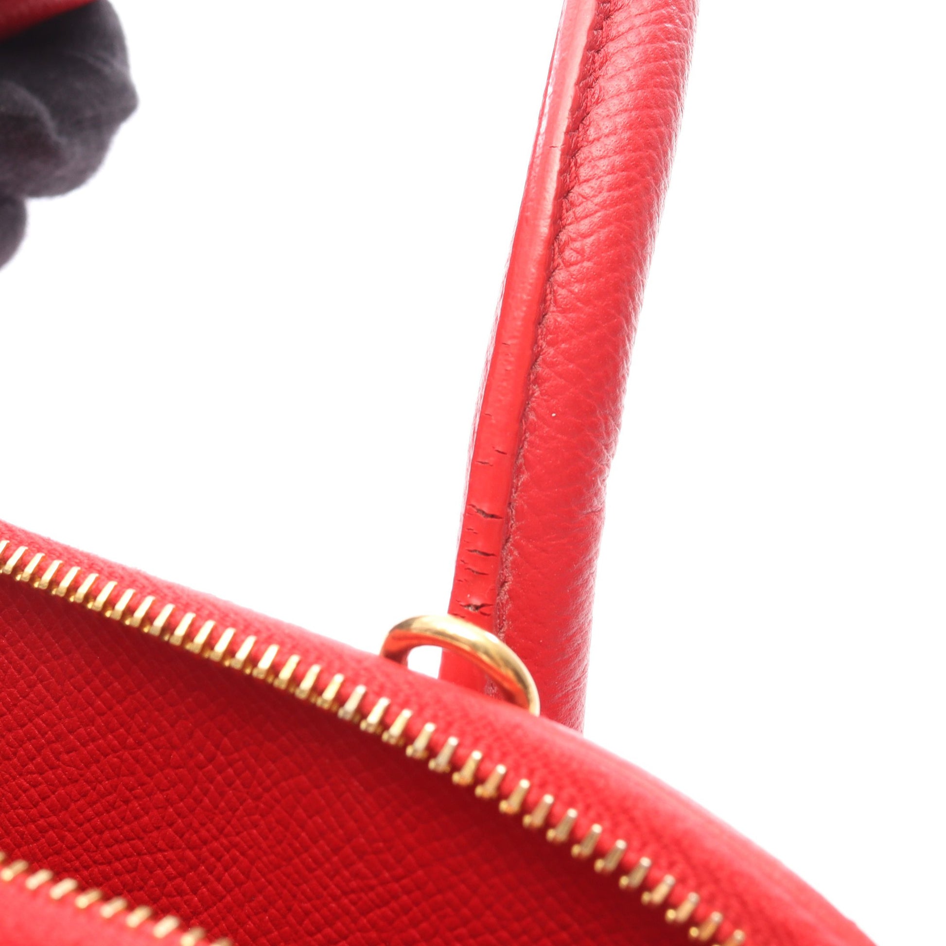 VILLE TOP HANDLE S ヴィル トップハンドル ハンドバッグ レザー レッド バレンシアガ バッグ BALENCIAGA