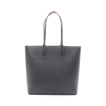 CABATA スパイクスタッズ ショルダーバッグ トートバッグ レザー ブラック クリスチャンルブタン バッグ Christian Louboutin