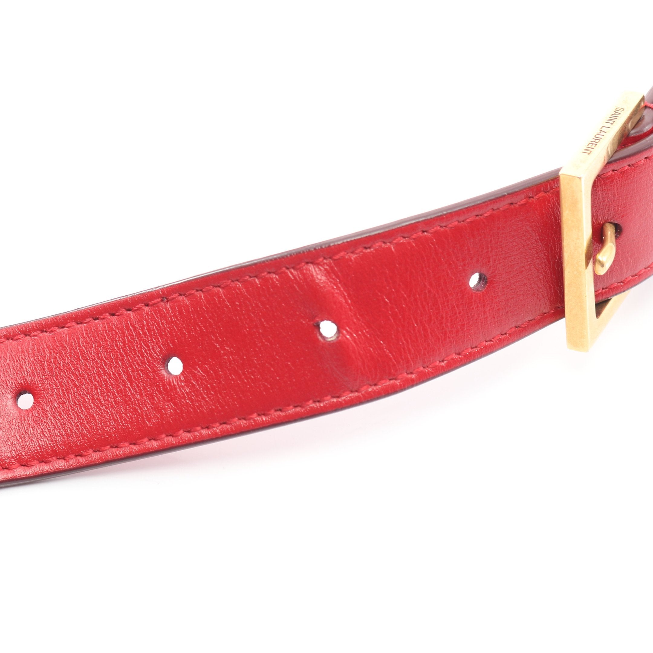 LE 61 ショルダーバッグ レザー レッド サンローランパリ – RECLO