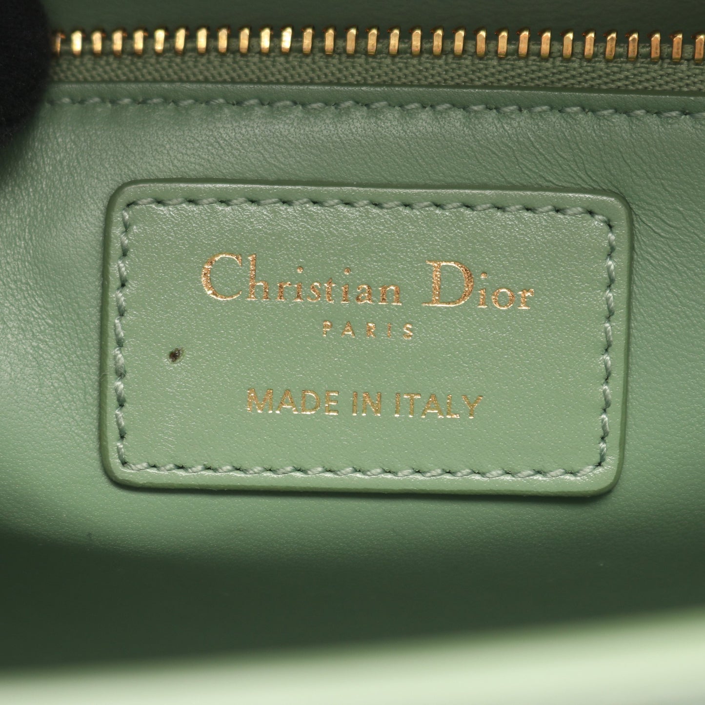 30 MONTAIGNE モンテーニュ ショルダーバッグ レザー ライトグリーン クリスチャンディオール バッグ Christian Dior