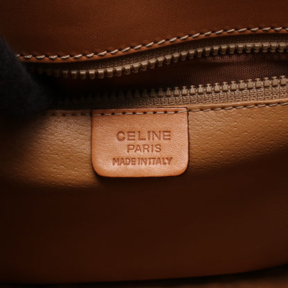 マカダム スターボール ショルダーバッグ PVC レザー ブラウン セリーヌ バッグ CELINE