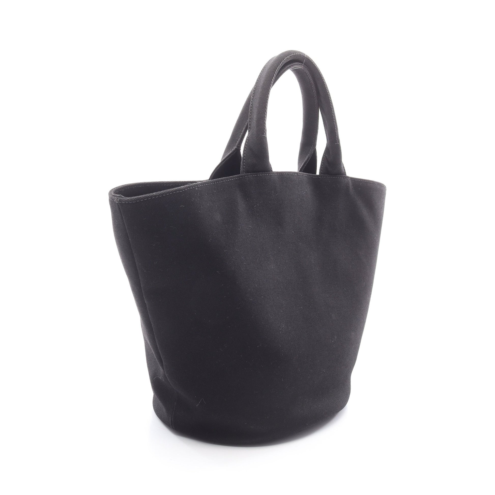 CANAPA カナパ 2WAY ハンドバッグ トートバッグ キャンバス ブラック プラダ バッグ PRADA
