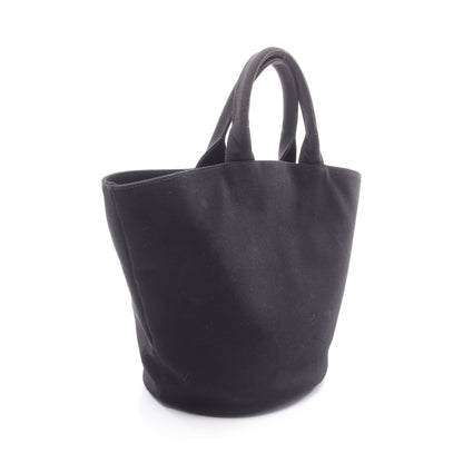 CANAPA カナパ 2WAY ハンドバッグ トートバッグ キャンバス ブラック プラダ バッグ PRADA