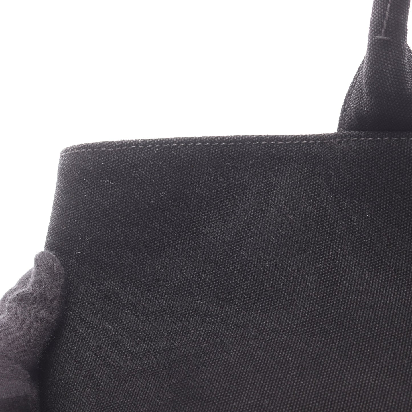 CANAPA カナパ 2WAY ハンドバッグ トートバッグ キャンバス ブラック プラダ バッグ PRADA