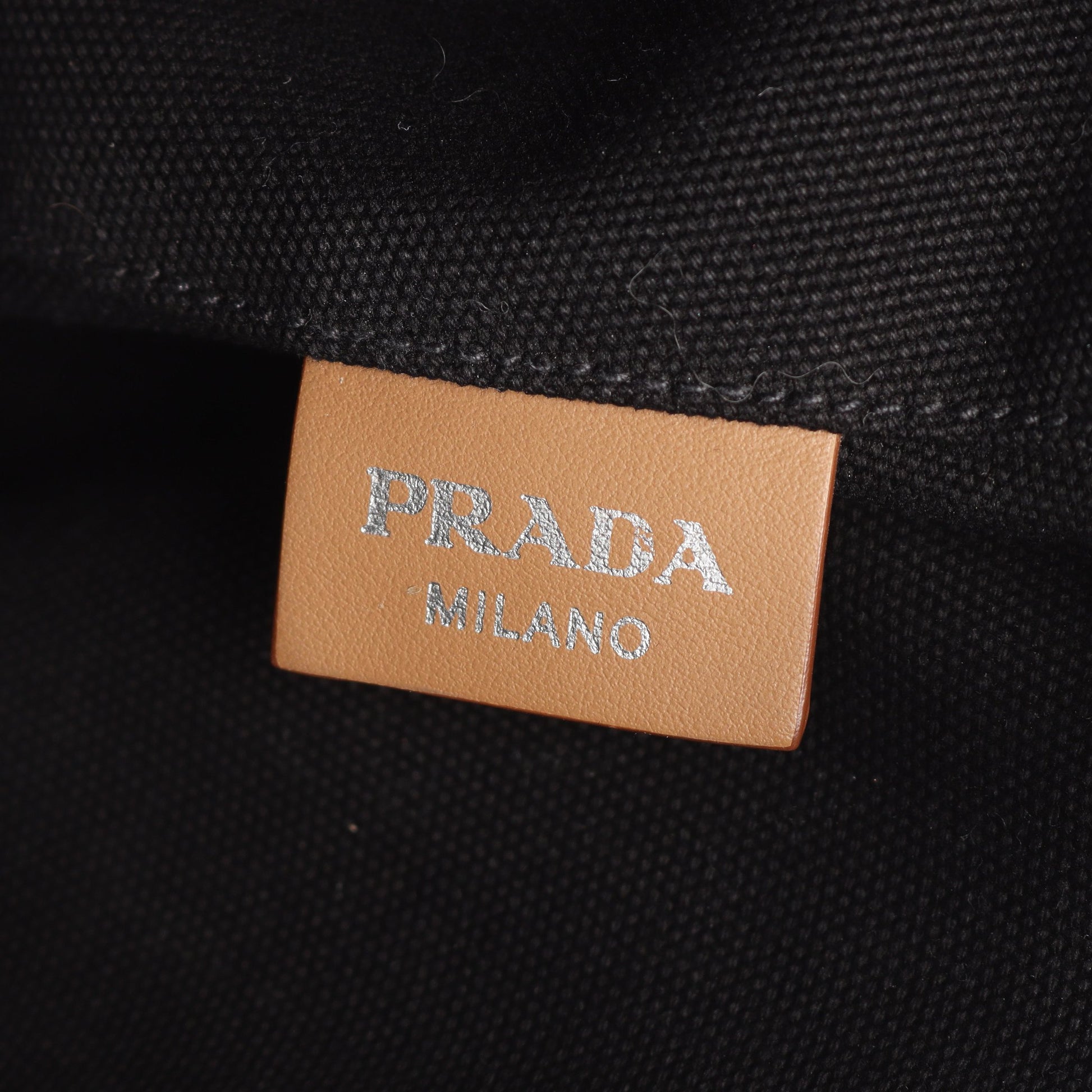 CANAPA カナパ 2WAY ハンドバッグ トートバッグ キャンバス ブラック プラダ バッグ PRADA