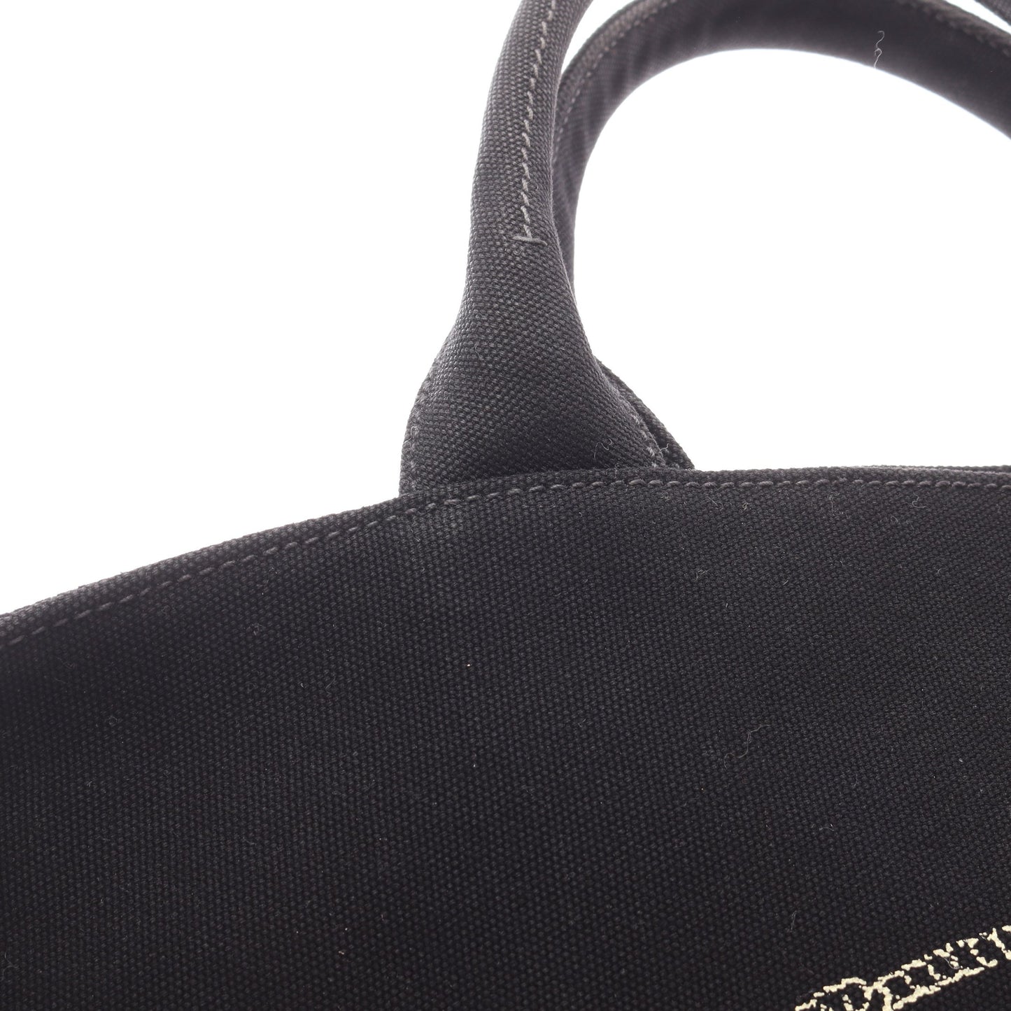 CANAPA カナパ 2WAY ハンドバッグ トートバッグ キャンバス ブラック プラダ バッグ PRADA