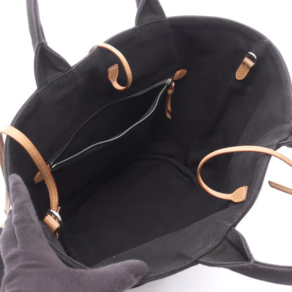 CANAPA カナパ 2WAY ハンドバッグ トートバッグ キャンバス ブラック プラダ バッグ PRADA