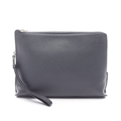 アナグラム クラッチバッグ レザー ダークネイビー ロエベ バッグ LOEWE