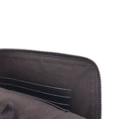 アナグラム クラッチバッグ レザー ダークネイビー ロエベ バッグ LOEWE