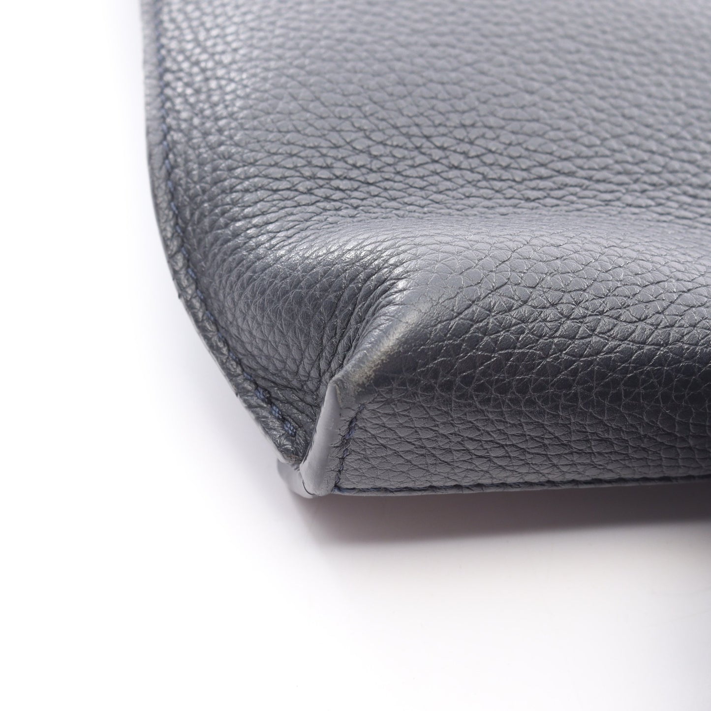 アナグラム クラッチバッグ レザー ダークネイビー ロエベ バッグ LOEWE
