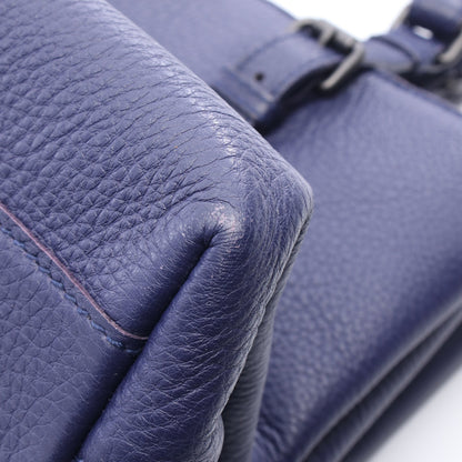 ローマバッグ ミディアム ハンドバッグ レザー ネイビー ボッテガヴェネタ バッグ BOTTEGA VENETA