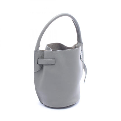 ビッグバッグ バケット ナノ ハンドバッグ レザー グレー セリーヌ バッグ CELINE