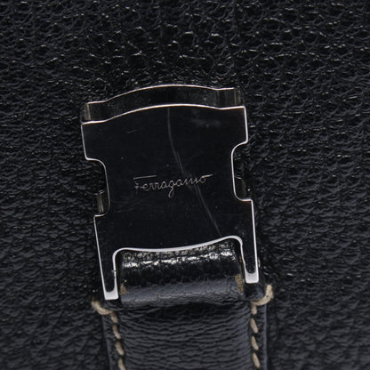 ワンショルダーバッグ レザー ブラック サルヴァトーレフェラガモ バッグ Salvatore Ferragamo